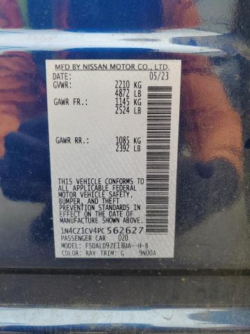 2023 NISSAN LEAF SV PL - 1N4CZ1CV4PC562627
