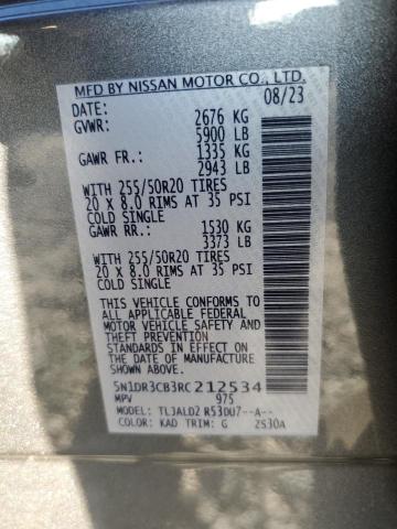 2024 NISSAN PATHFINDER - 5N1DR3CB3RC212534