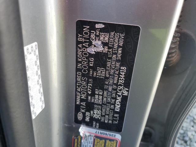 2020 KIA SPORTAGE L - KNDPMCAC5L7834418