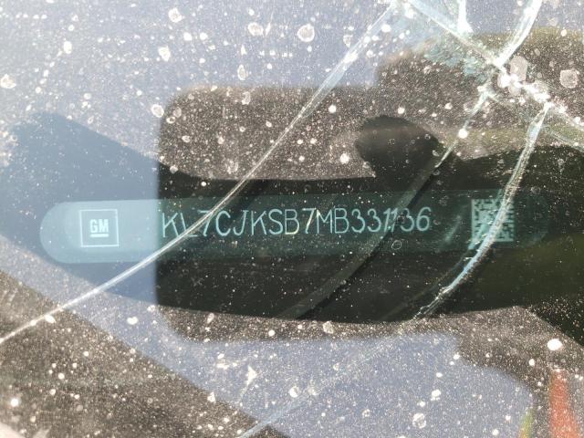 2021 CHEVROLET TRAX LS - KL7CJKSB7MB331136