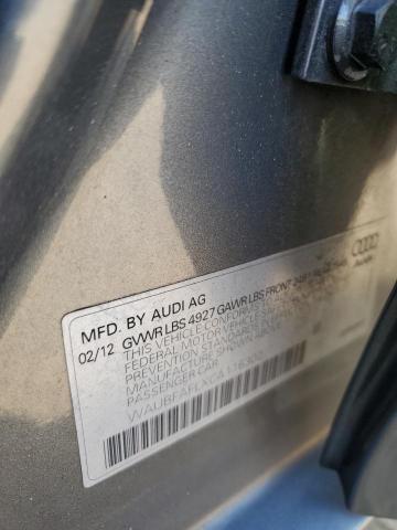 waubfaflxca116302 - 2012 Audi a4 premium - #71960744