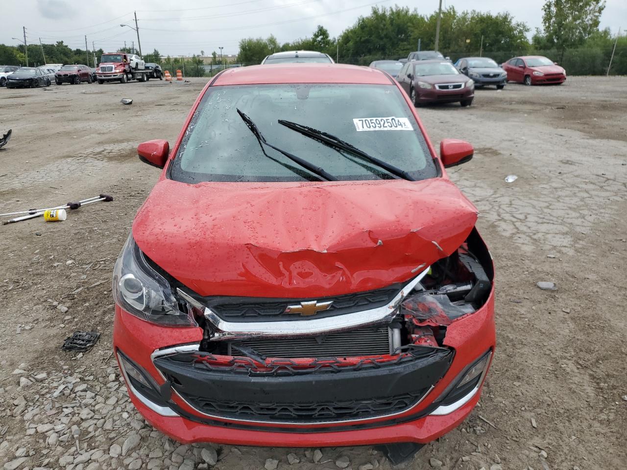 Lot #2904816178 2021 CHEVROLET SPARK 1LT