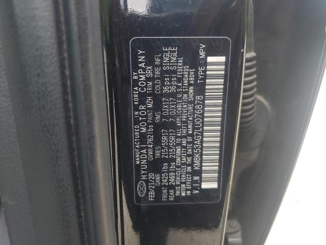 2020 HYUNDAI KONA ULTIM - KM8K53AG7LU076878