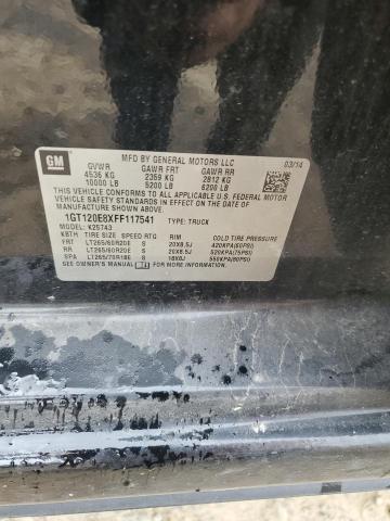 2015 GMC SIERRA K25 - 1GT120E8XFF117541