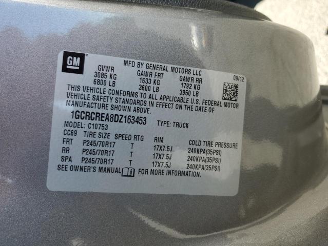 VIN 1GCRCREA8DZ163453 2013 CHEVROLET ALL MODELS no.13