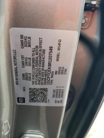 2024 CHEVROLET COLORADO L - 1GCPTCEK8R1207549