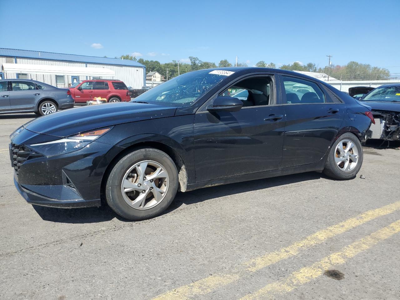 Lot #2828335416 2021 HYUNDAI ELANTRA SE