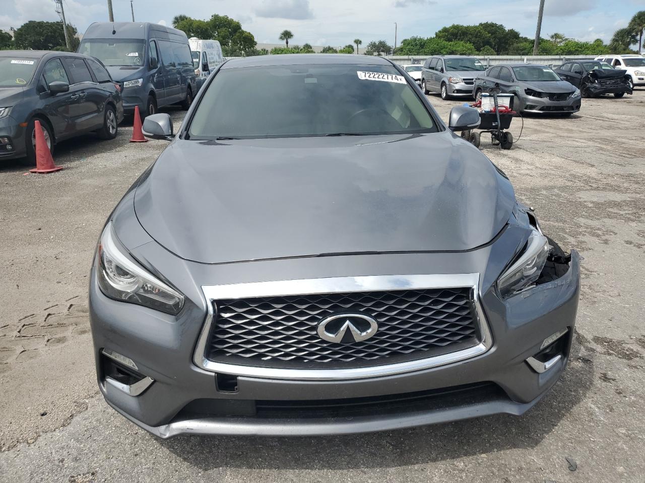 Lot #2989222714 2020 INFINITI Q50 PURE