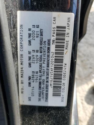 2015 MAZDA 6 TOURING - JM1GJ1V5XF1201042