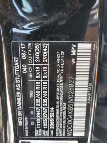 2018 MERCEDES-BENZ GLC 300 4M - WDC0G4KB5JV026822