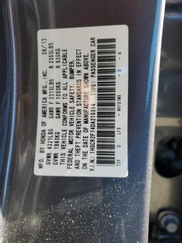 VIN 1HGCR2F74DA215014 2013 Honda Accord, EX no.13