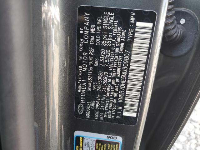 2021 HYUNDAI PALISADE C - KM8R7DHE5MU309807