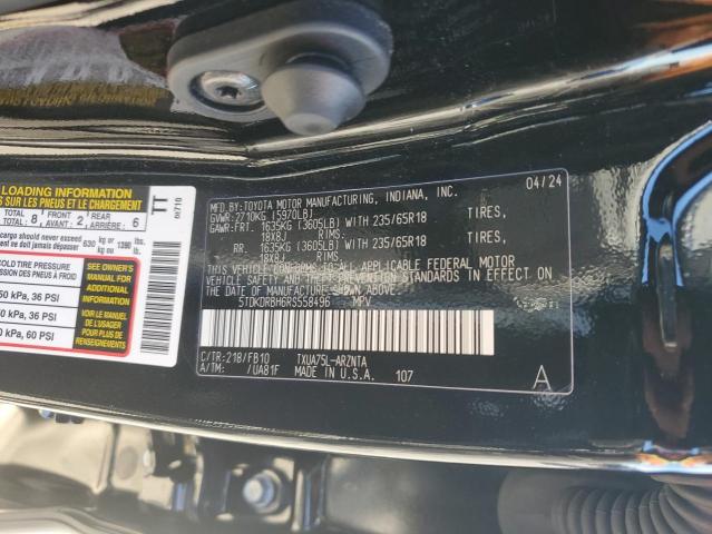 VIN 5TDKDRBH6RS558496 2024 Toyota Highlander, LE no.14