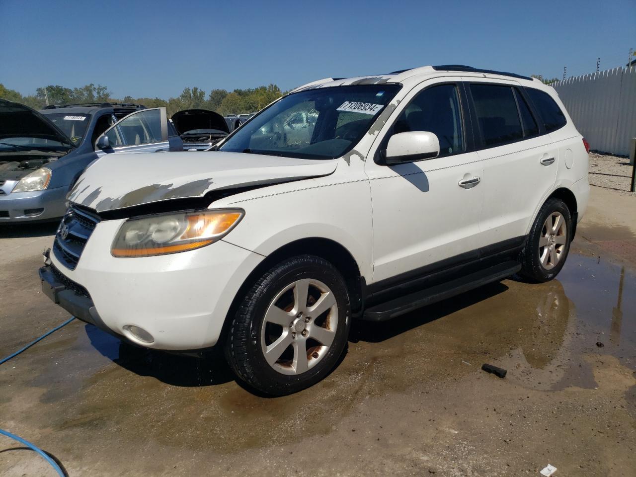 Lot #2843409632 2009 HYUNDAI SANTA FE S