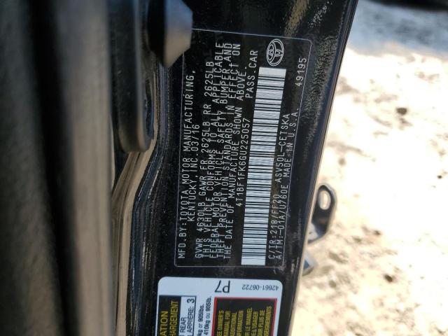 VIN 4T1BF1FK6GU225057 2016 Toyota Camry, LE no.13