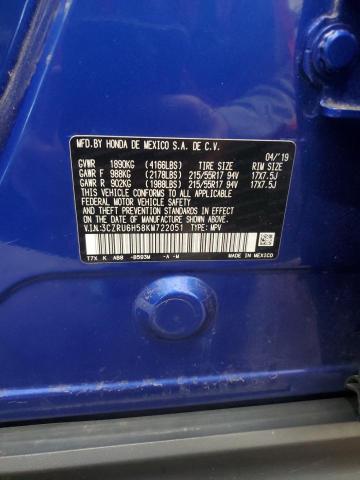 2019 HONDA HR-V EX - 3CZRU6H58KM722051