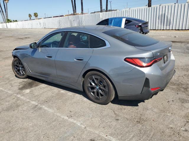 BMW I4 EDRIVE 2023 gray  electric WBY43AW0XPFP52543 photo #3