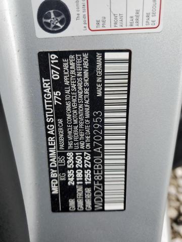 2020 MERCEDES-BENZ E 350 4MAT - WDDZF8EB0LA702953