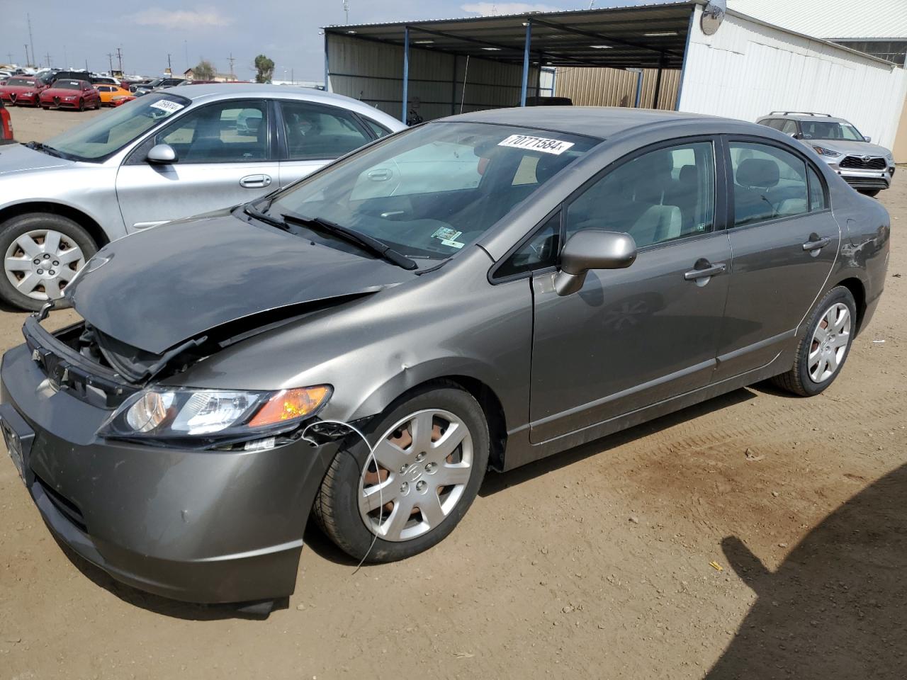 Lot #2879103051 2007 HONDA CIVIC LX