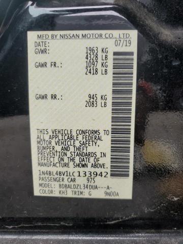 2020 NISSAN ALTIMA S - 1N4BL4BV1LC133942