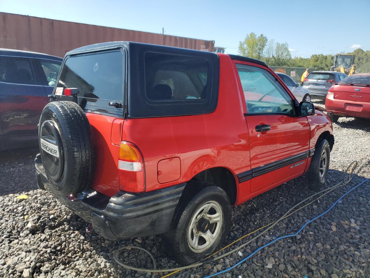 CHEVROLET TRACKER 1999 red  gas 2CNBE1862X6931542 photo #4