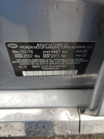 2016 HYUNDAI SONATA SPO - 5NPE34AF8GH406483