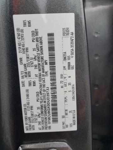 2013 FORD ESCAPE SE 1FMCU9GX0DUD39733  72213064