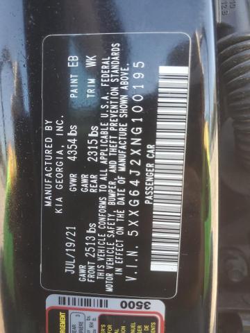 2022 KIA K5 GT LINE - 5XXG64J2XNG100195