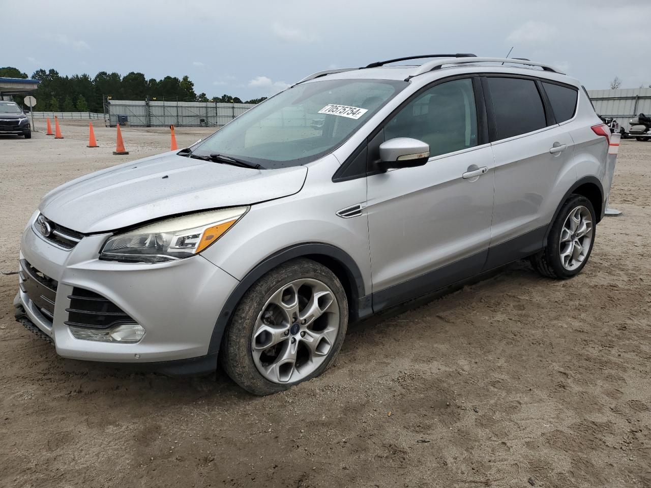 Lot #2943034282 2015 FORD ESCAPE TIT