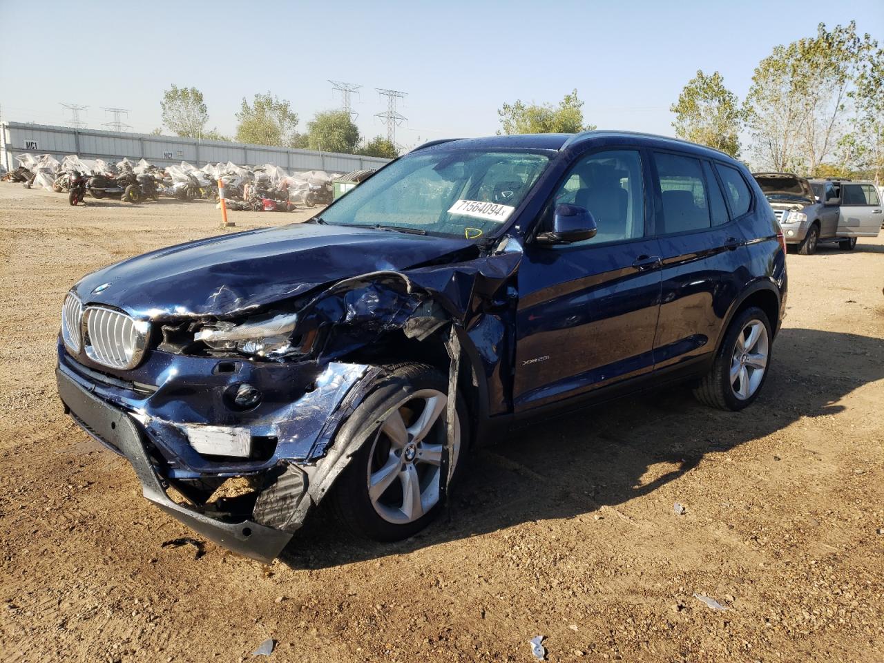 Lot #2895532462 2017 BMW X3 XDRIVE2