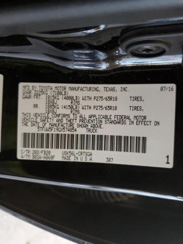 2016 TOYOTA TUNDRA DOU - 5TFUW5F19GX574854