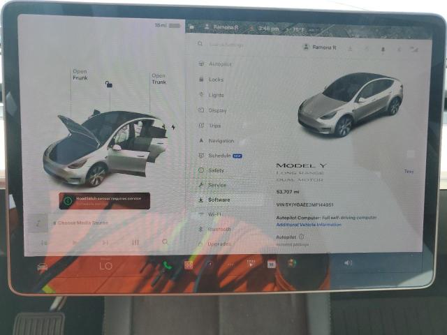 VIN 5YJYGAEE3MF144951 2021 Tesla MODEL Y no.9