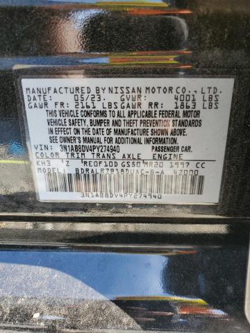 VIN 3N1AB8DV4PY274940 2023 Nissan Sentra, SR no.12