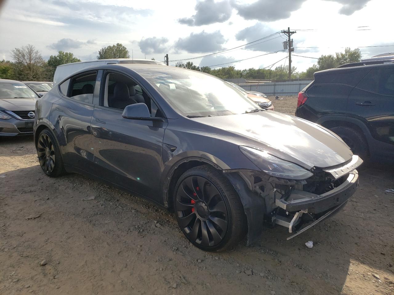 Lot #2923527135 2023 TESLA MODEL Y