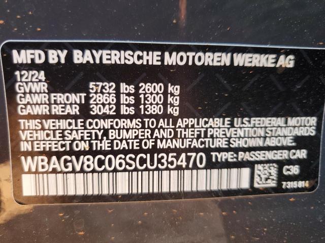 2025 BMW M850XI WBAGV8C06SCU35470