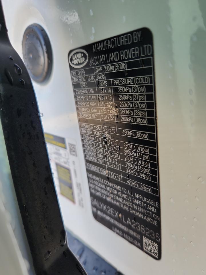 LAND ROVER RANGE ROVER R-DYNAMIC S