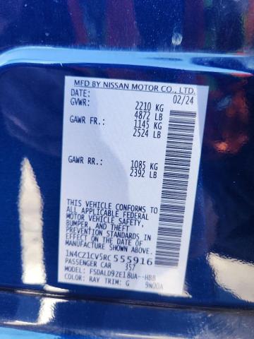 2024 NISSAN LEAF SV PL 1N4CZ1CV5RC555916