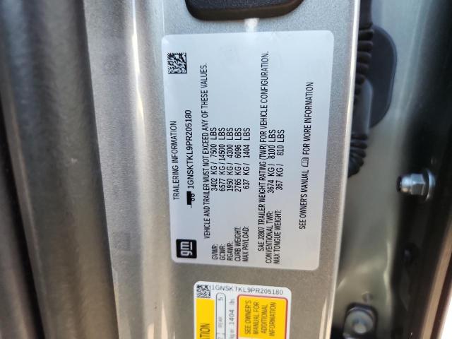 2023 CHEVROLET TAHOE K150 1GNSKTKL9PR205180