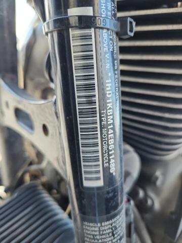 2014 HARLEY-DAVIDSON FLHX STREE 1HD1KBM14EB611480