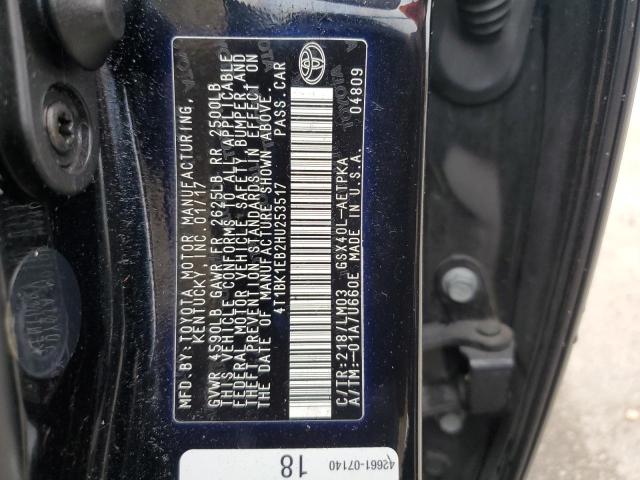 2017 TOYOTA AVALON XLE 4T1BK1EB2HU253517