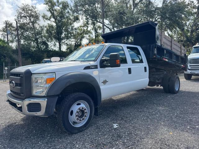 FORD F550 SUPER 2012 white crew cha diesel 1FD0W5HT4CEC06578 photo #3