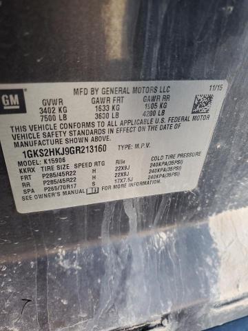 2016 GMC YUKON XL D 1GKS2HKJ9GR213160