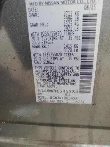 2015 INFINITI QX60 #3280307964