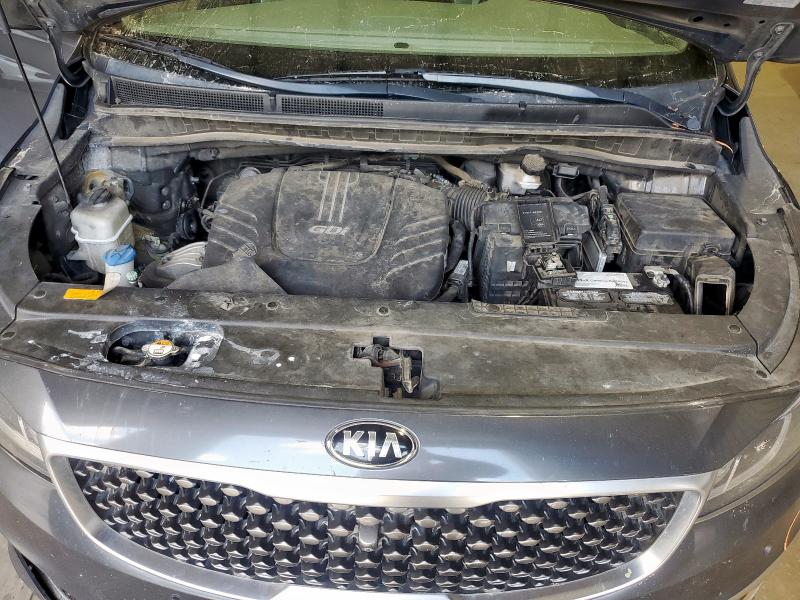 2015 KIA SEDONA SXL KNDME5C12F6036248