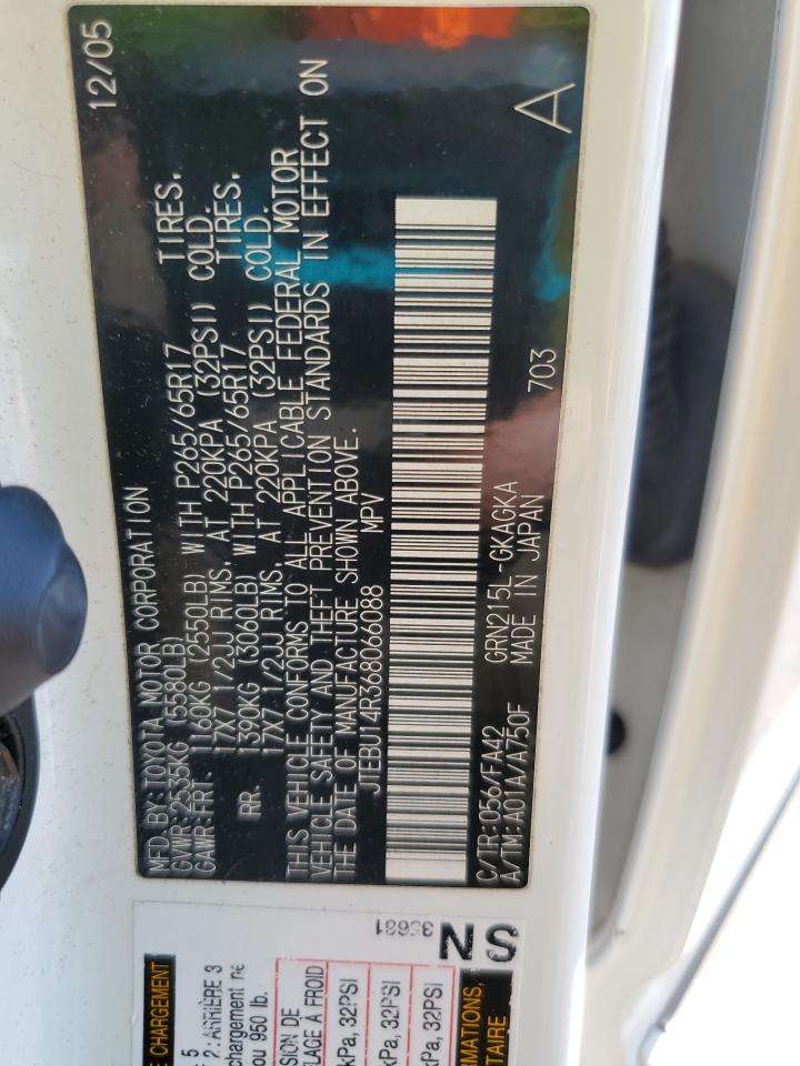 Lot #3229779350 2006 TOYOTA 4RUNNER SR