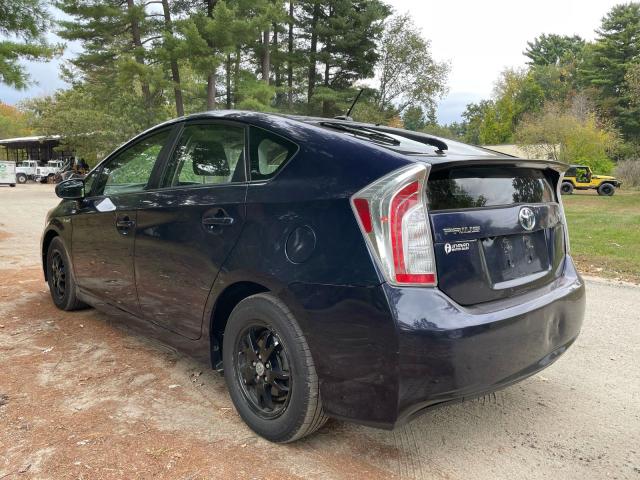 TOYOTA PRIUS 2015 blue hatchbac hybrid engine JTDKN3DU6F0441178 photo #4