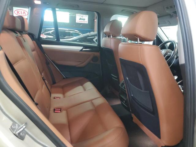 2016 BMW X3 XDRIVE2 5UXWY3C59G0N86802