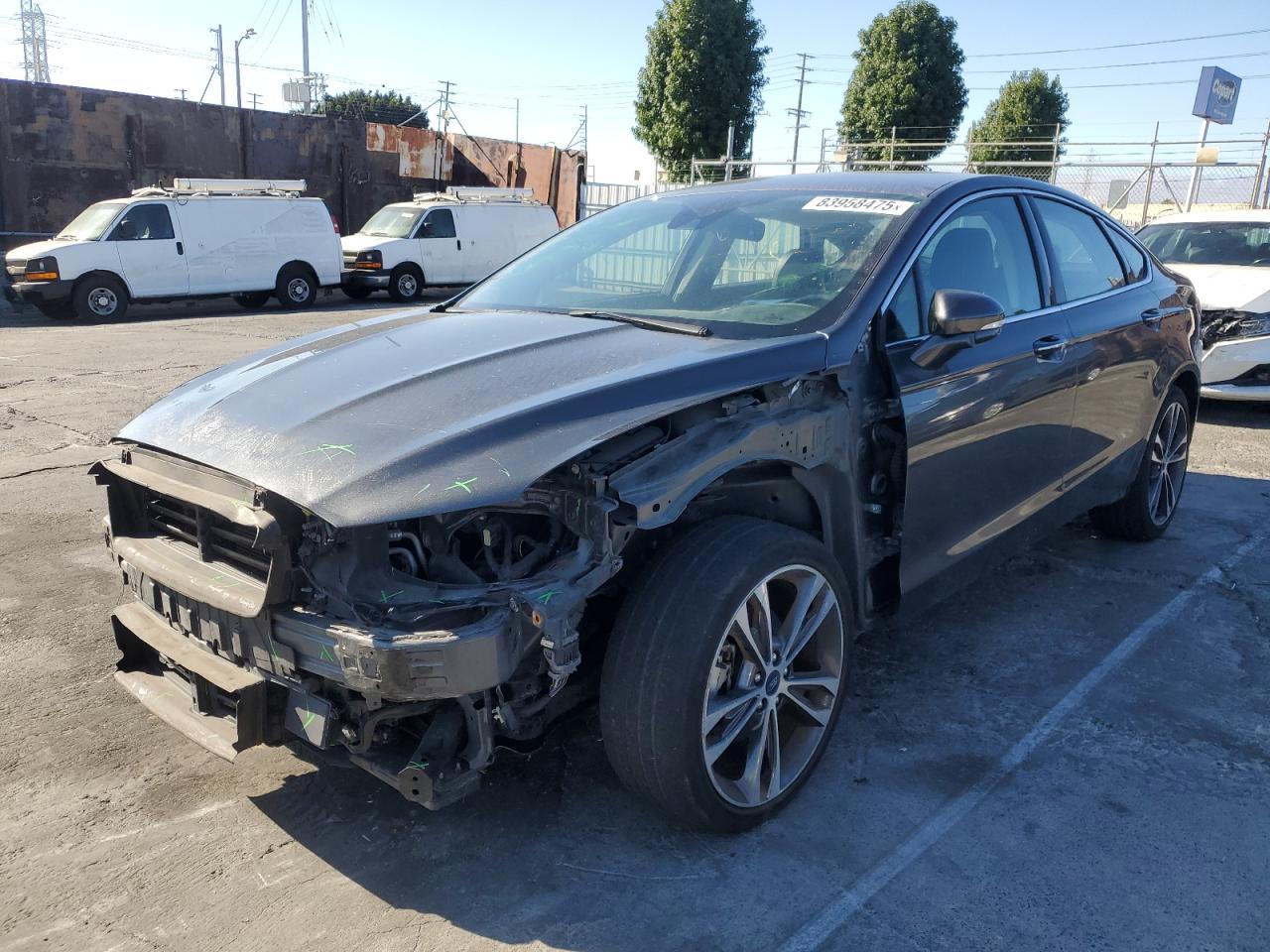 Lot #3259871597 2018 FORD FUSION TITANIUM/PLATINUM