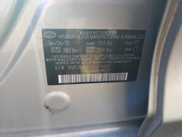 2020 HYUNDAI ELANTRA SE - 5NPD84LF7LH578752