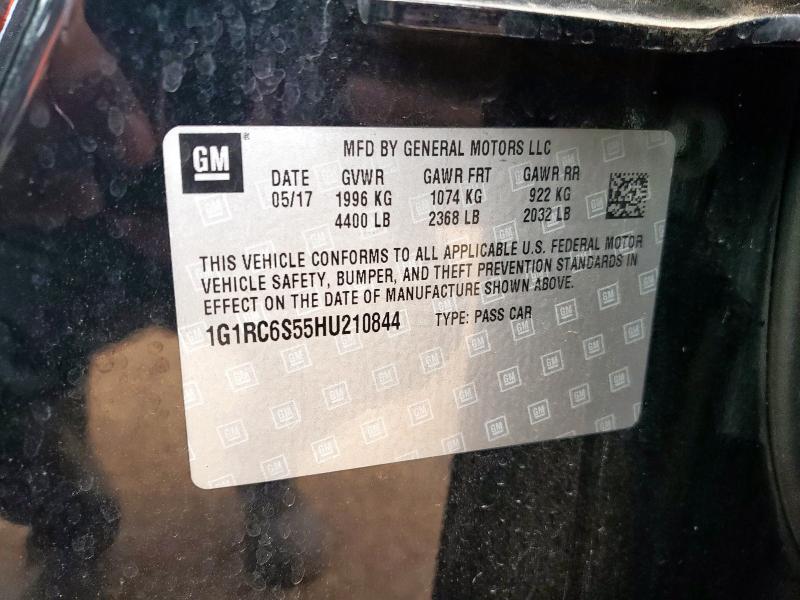 2017 CHEVROLET VOLT LT - 1G1RC6S55HU210844